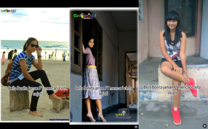 Foto jadul Bella Bonita..